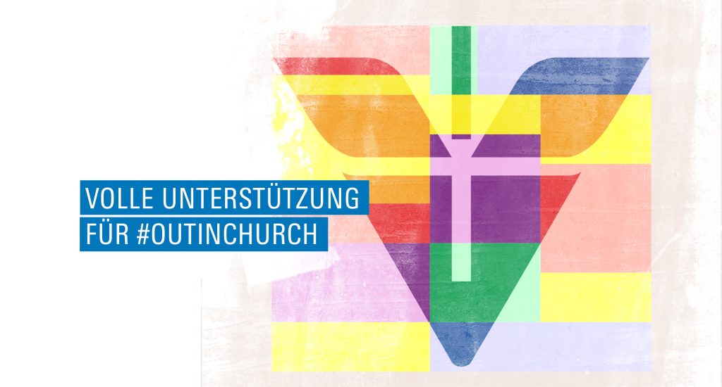 Volle Unterstützung für #OutInChurch